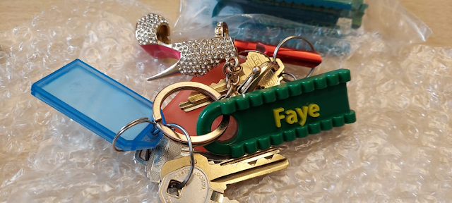 An example of a 3D model keychain